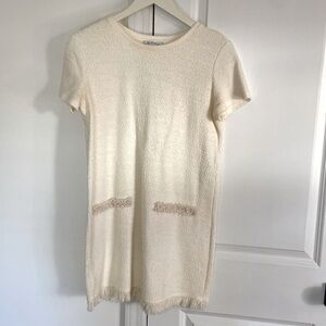 Off-white Zara dress. In good condition.